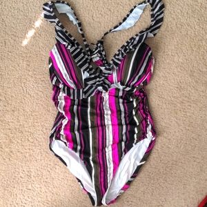 One piece bathing suit
